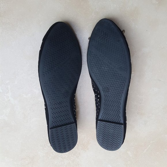 BCBGeneration Black Suede Flats (NEW) - Picture 7 of 10